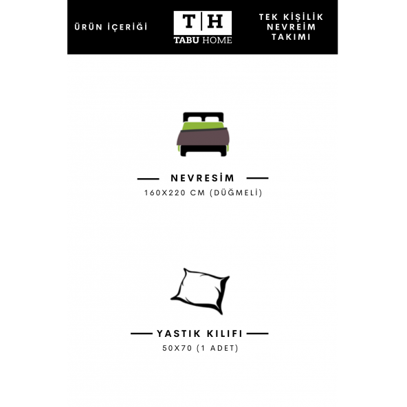 Tabu Home Kapadokya Balon Krem Tek Kişilik Nevresim Seti - 3