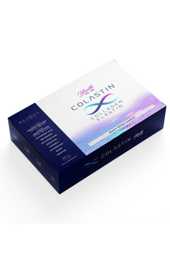 Colastin Collagen Elastin Youth 25 ml x 14 Shot - Resim 2