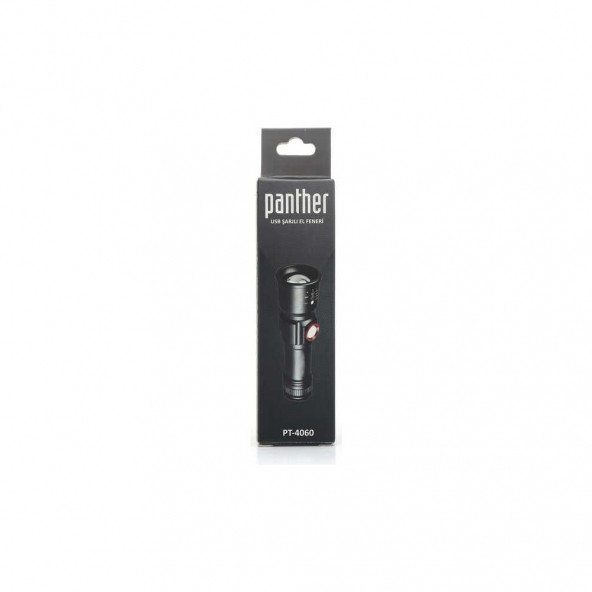 Panther PT-4060 USB Şarjlı Fener - 2