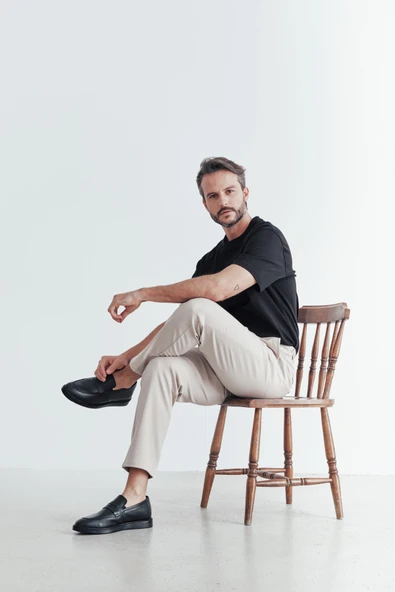 Muggo Jones Garantili Erkek Günlük Klasik Hakiki Deri Casual Rahat Ortopedik Ayakkabı - 8