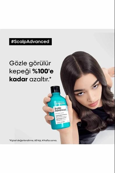 Loreal Professionnel Serie Expert Scalp Advanced Kepek Karşıtı Profesyonel Şampuan 500 Ml - 4