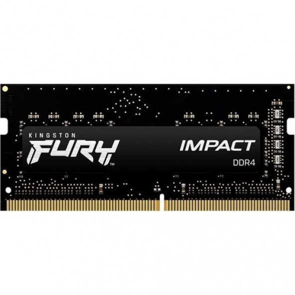 KINGSTON FURY IMPACT 16GB 3200MHZ DDR4 CL20 NOTEBOOK RAM KF432S20IB/16