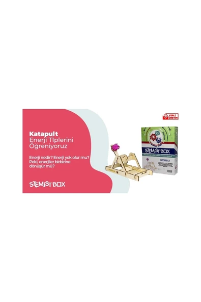 Fapatech Stemist Box Katapult Ahşap Kodlama Stem Eğitim Seti - 3