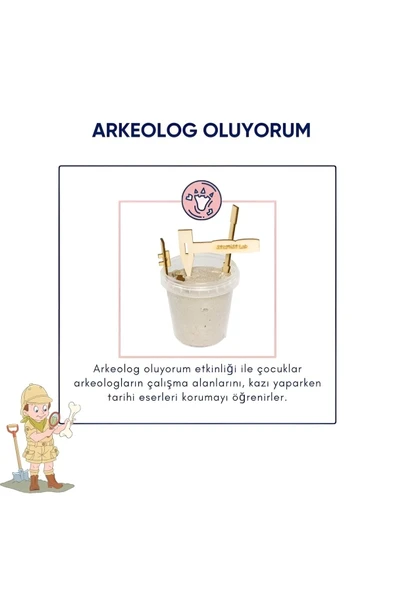 Fapatech Arkeolog Oluyorum(nümizmatik) Stem Eğitim Seti