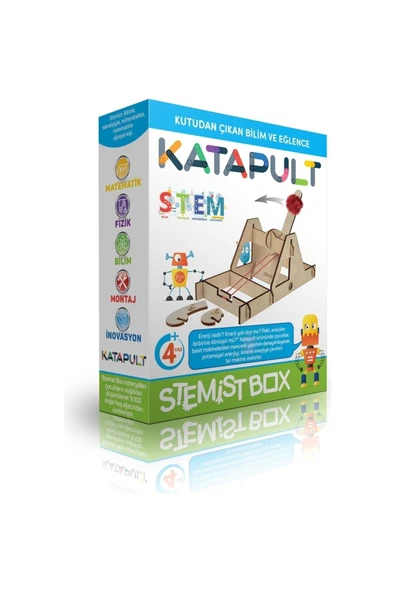 Fapatech Stemist Box Katapult Ahşap Kodlama Stem Eğitim Seti - 2
