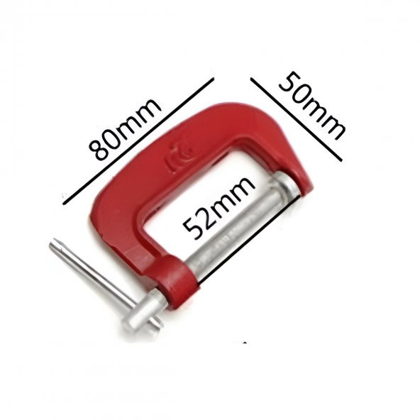 Metal Sıkma Sıkıştırma Mini Mengene Aparatı 2inç - 5.2 cm