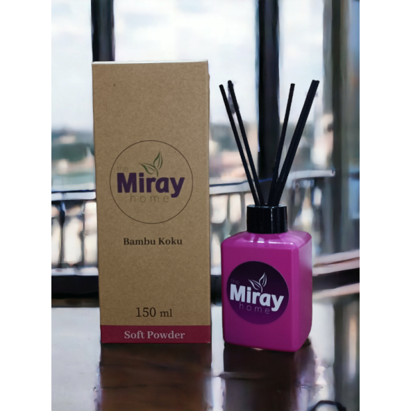 MİRAY SOFT POWDER BAMBU ÇUBUKLU ODA KOKUSU 150 ML