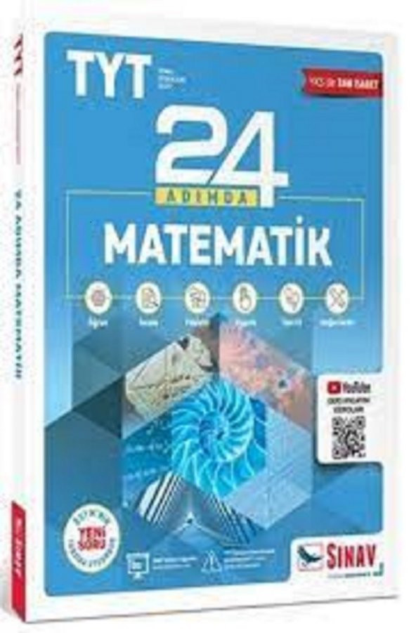 SINAV YAYINLARI TYT 24 ADIMDA MATEMATİK BİTİRME SETİ