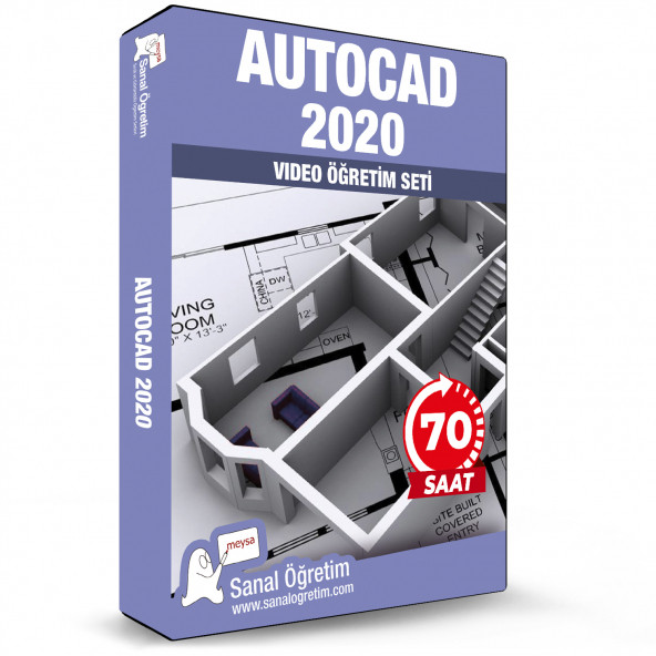 AutoCAD 2020 Video Ders Eğitim Seti