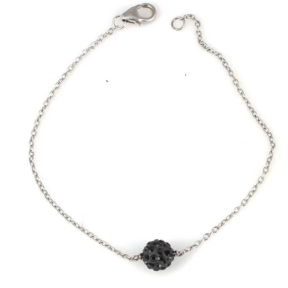 925 Ayar Gümüş Oniks Taşlı Toplu Bileklik ürün görseli