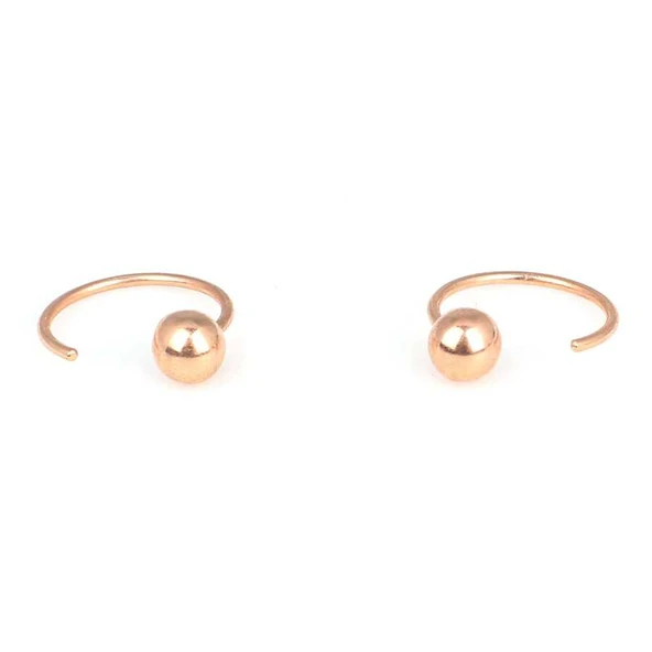 925 Ayar Gümüş Toplu Küpe - Resim 2