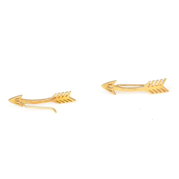 925 Ayar Gümüş Ok Küpe ürün görseli