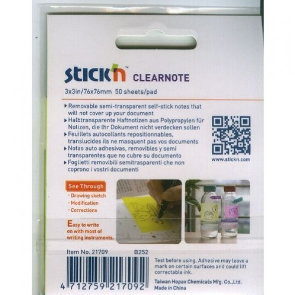 GIPTA STICKN 76x76 YARI SAYDAM NEON SARI 50YP - 2