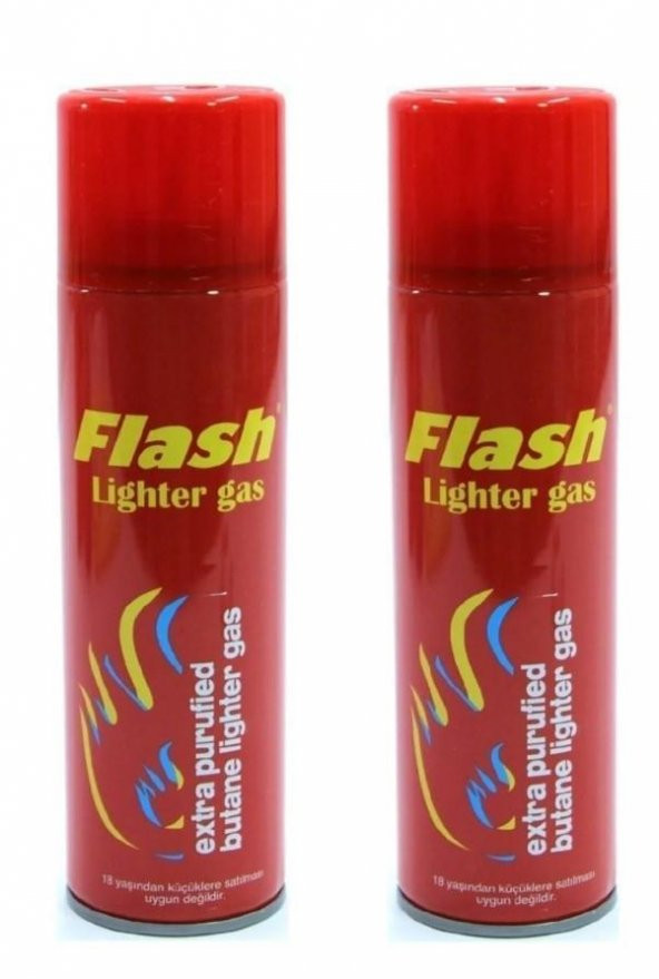 Flash Çakmak Gazı 270GR 2li AVANTAJ PAKET