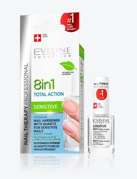 Eveline Cosmetics 8in1 Total Action Sensitive 12 ml