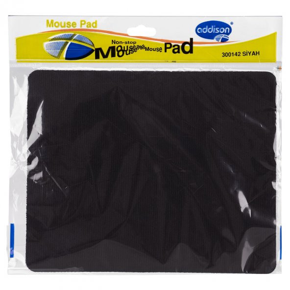 ADDİSON 300142 SİYAH MOUSE PAD POŞETLİ - 3