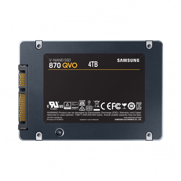 Samsung 4Tb 870 Qvo Mz-77Q4t0bw 2.5" Sata 3.0 Ssd - 3