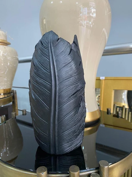 Yaprak vazo polyester - 6