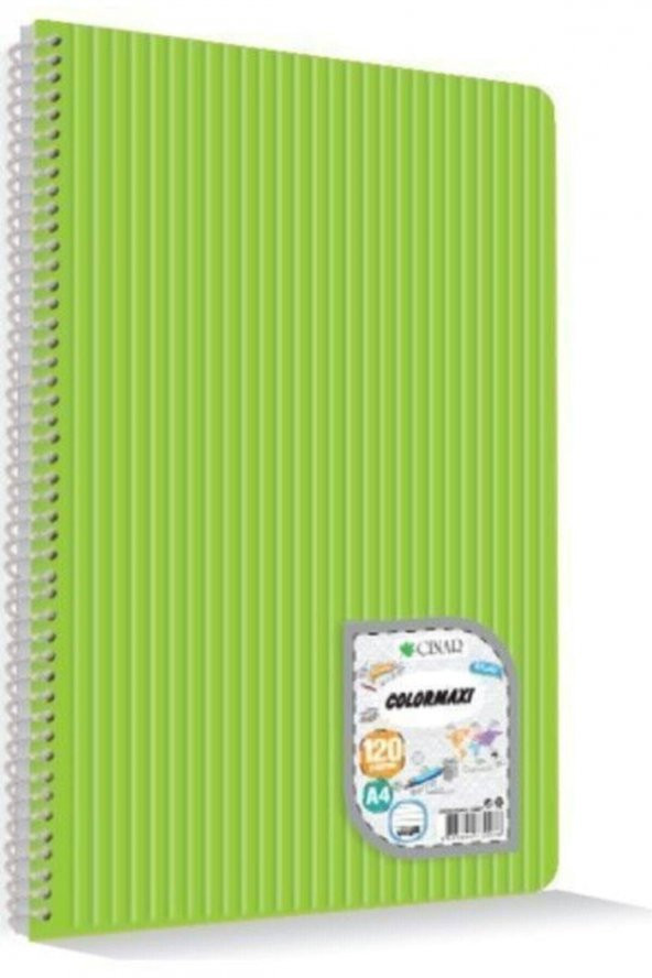 ÇINAR DEFTER Uninote Colormaxı A4 Sp.pp Kapak 120 Yp. Çizgili ürün görseli
