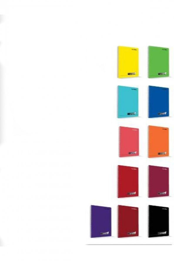 ÇINAR DİZAYN Uninote Smart 60 Yaprak A4 Kareli Spiralli1 Ad Defter - 2
