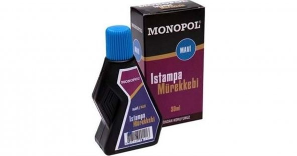 Monopol Istampa Mürekkebi Mavi 30Ml ürün görseli