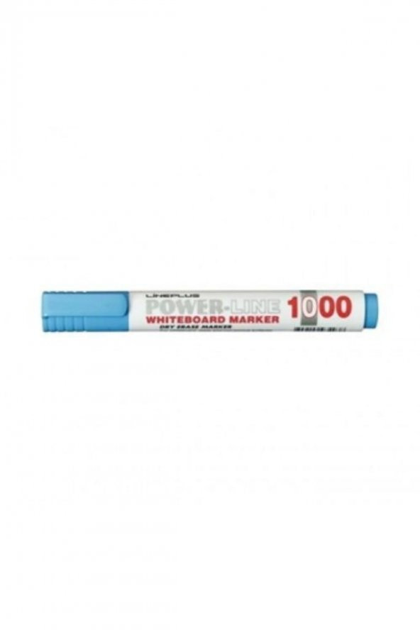Lineplus Power Line 1000 Beyaz Tahta Kalemi Açık Mavi Renk ürün görseli