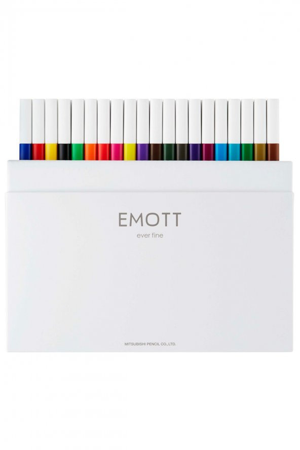Uni Posca Uni Emott 0.4 Fine Akrilik Uçlu Kalem 40lı Set - 3