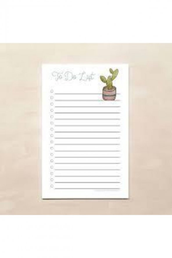 EmX To Do List Karışık Model Ve Desen - Resim 2