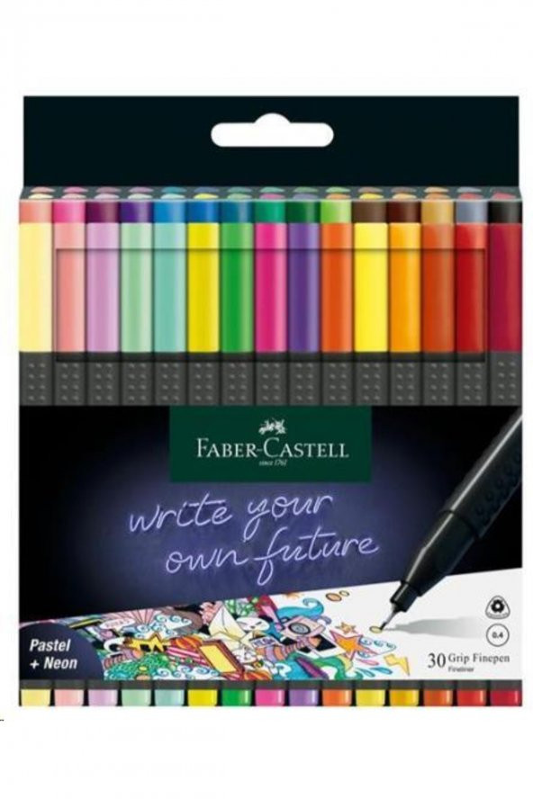 Faber Castell Faber Grip Finepen 30 Lu 151630