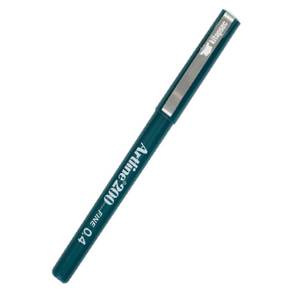 artline 200 Fineliner 0.4mm Ince Uçlu Yazı Ve Çizim Kalemi Koyu Yeşil ürün görseli
