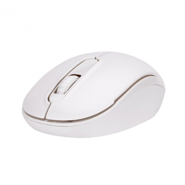 EVEREST SMW-666 USB BEYAZ  2.4GHZ OPTİK WIRELESS MOUSE 1500DPI TAK ÇALIŞTIR KABLOSUZ - 2