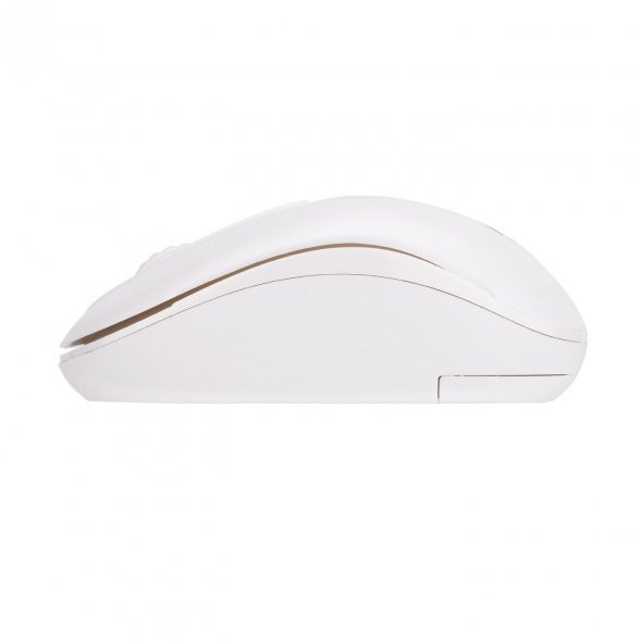 EVEREST SMW-666 USB BEYAZ  2.4GHZ OPTİK WIRELESS MOUSE 1500DPI TAK ÇALIŞTIR KABLOSUZ - 4
