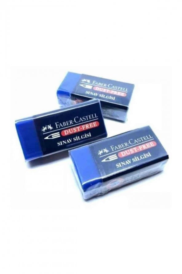 Faber Castell Mavi Sınav Silgisi orta boy 1 adet