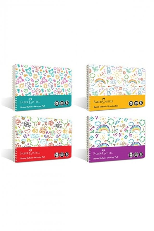 Faber Castell Faber-castell Pp Plastik Kapak Resim Defteri 35x50 Cm 30 Yaprak ürün görseli