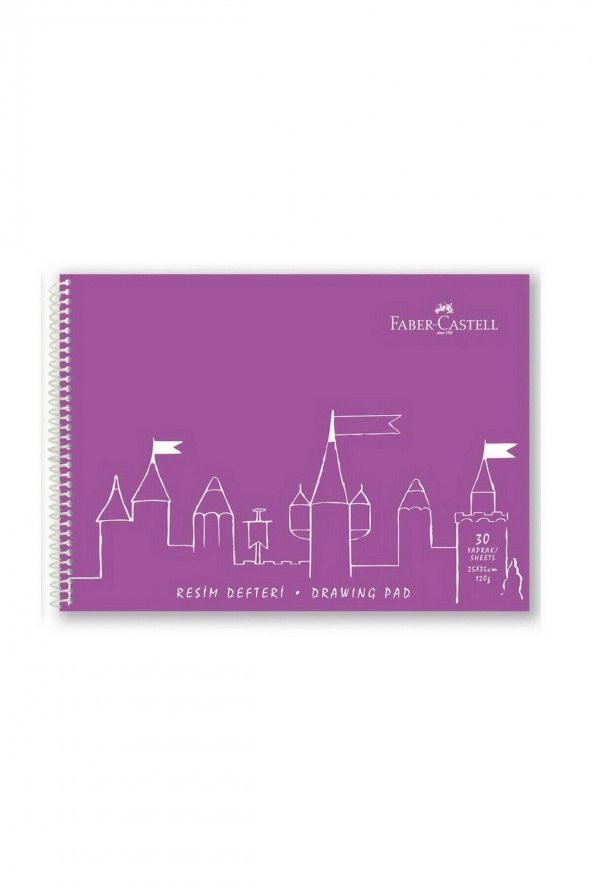 Faber Castell Faber Resim Defteri 35x50 30yp 400136 / - Resim 2
