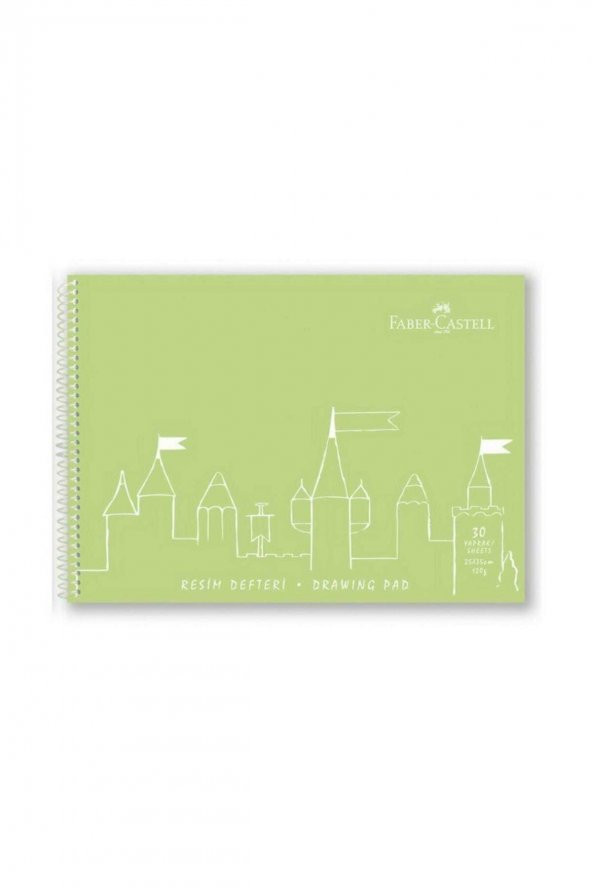 Faber Castell Faber Resim Defteri 35x50 30yp 400136 / - Resim 3