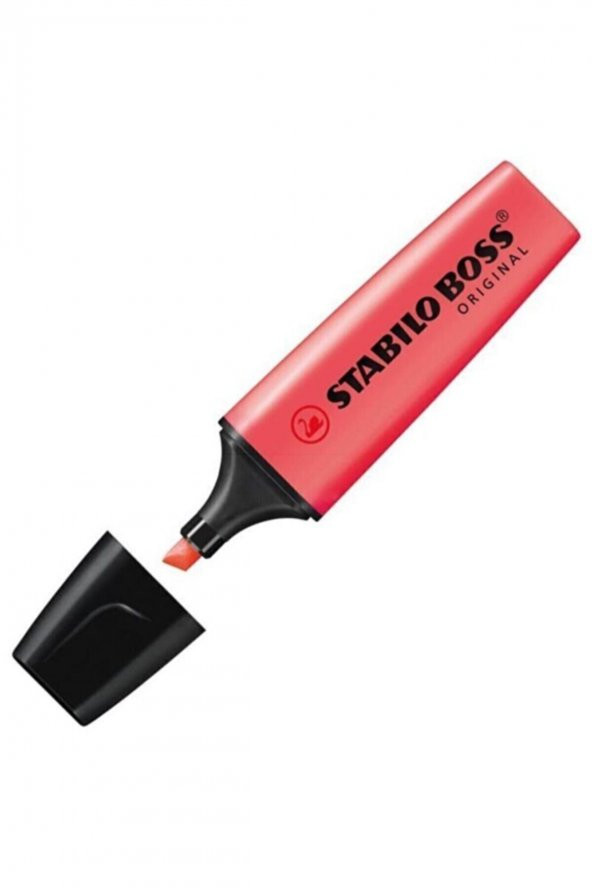 Stabilo Boss Original Kırmızı Fosforlu Kalem ürün görseli