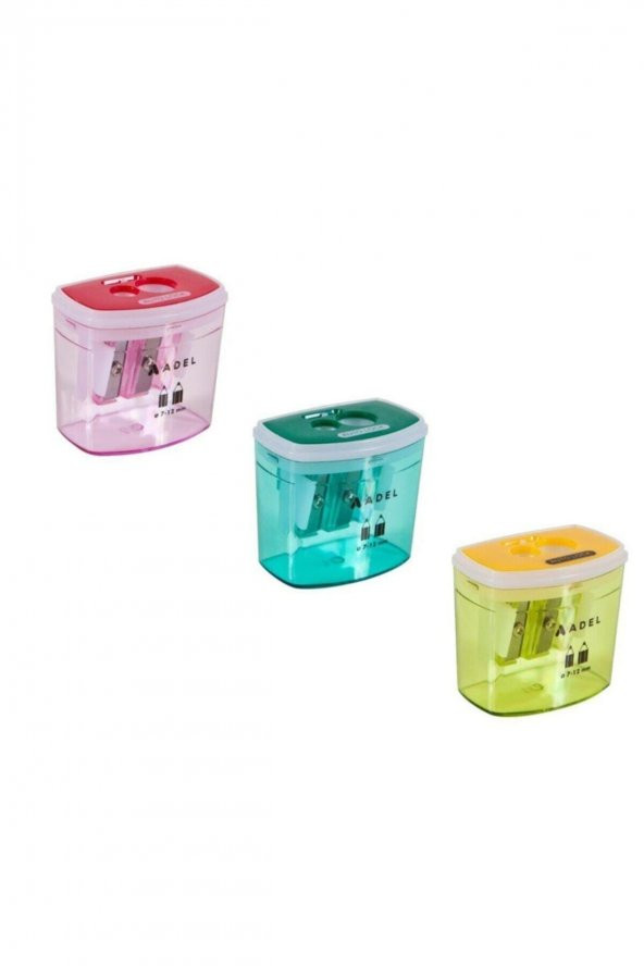 Adel Kalemtraş Auto Lock Çiftli Şeffaf ürün görseli