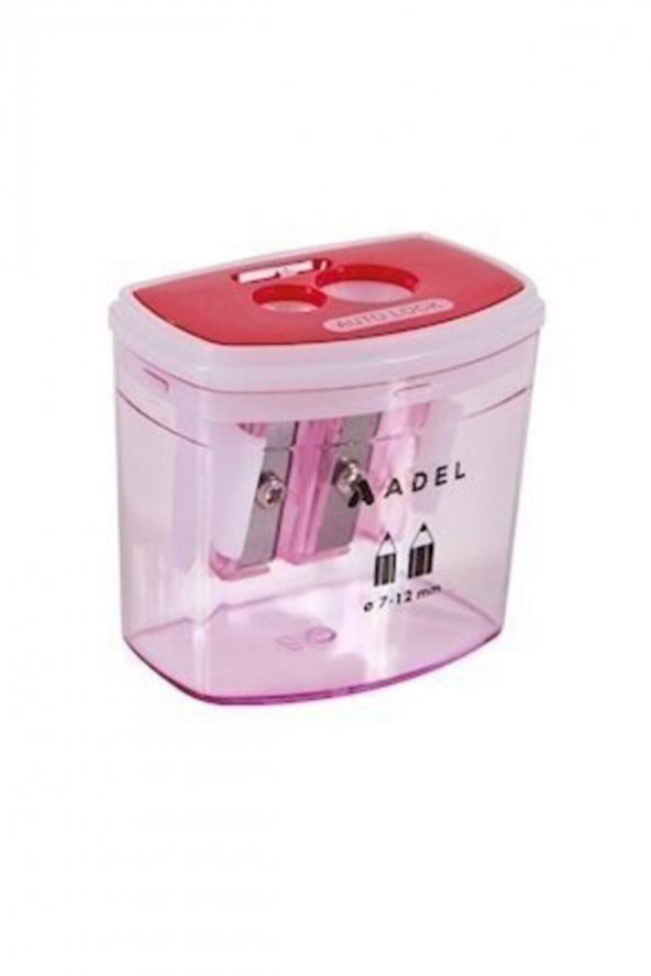 Adel Kalemtraş Auto Lock Çiftli Şeffaf - Resim 2