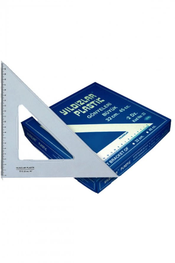 Yıldızlar Yayınları Yıldızlar Kod:023 Gönye Büyük 32 Cm 45 Cc ürün görseli