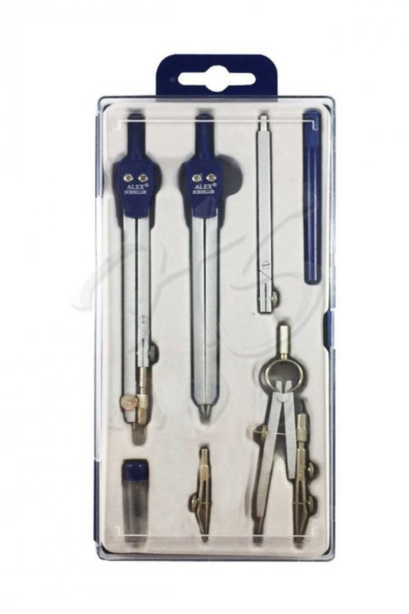 Alex Teknik Pergel Takımı Ayarlı Alx-819/10-80 ürün görseli