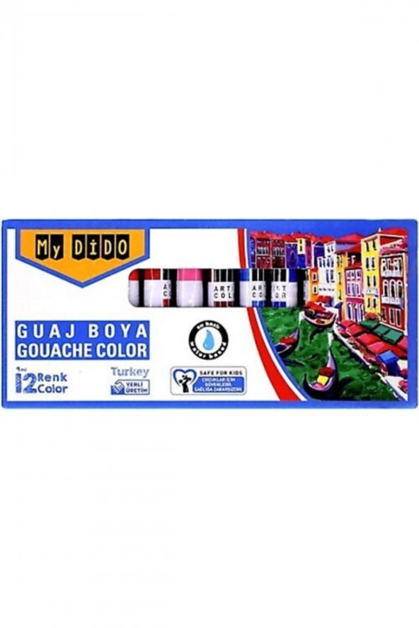My Dido Mydido Guaj Boya Tüp 12 Renk 9 Ml My54 ürün görseli