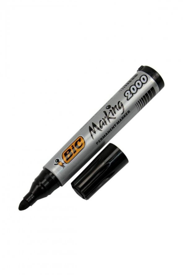 Bic Bıc Marking 2000 Siyah Yuvarlak Uçlu Markör Kalem - Resim 2
