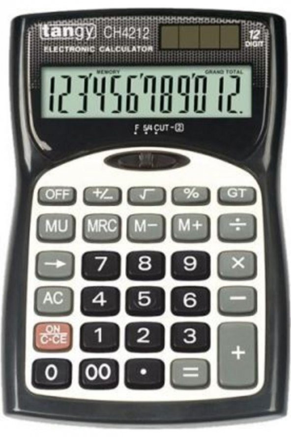Ticon Hesap Makinesi Dijital 12 Rakam Ch-4212 Kampanyalı - 1