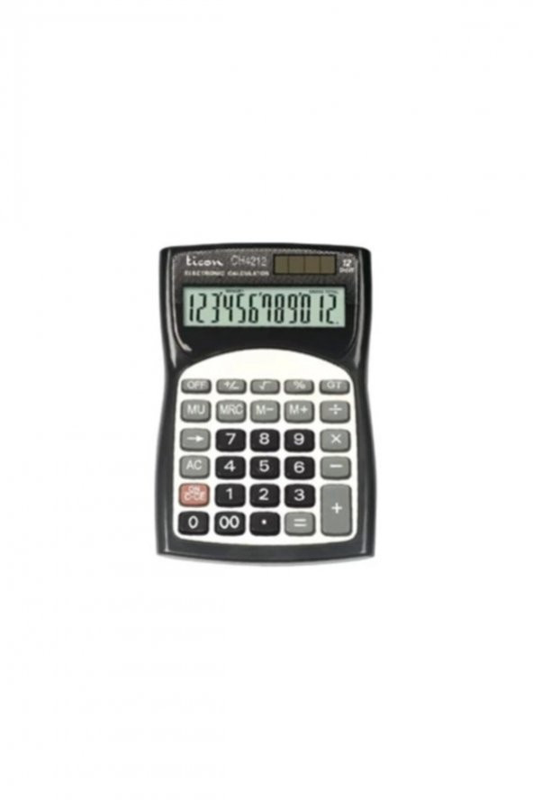 Ticon Hesap Makinesi Dijital 12 Rakam Ch-4212 Kampanyalı - 2
