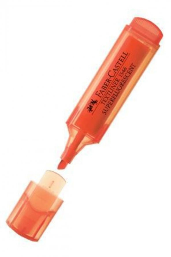 Faber -castell Fosforlu Kalem Turuncu 15 46 15