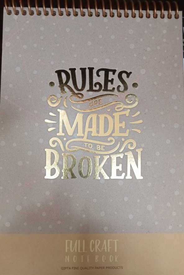 Gıpta GIPTA FULL CRAFT A4 SPİRALLİ SERT KAPAK BLOKNOT 96 YAPRAK DÜZ ürün görseli