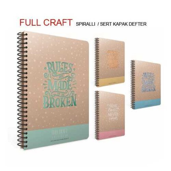 Gıpta Gipta Full Craft Plain Hard Cover Notebook ürün görseli
