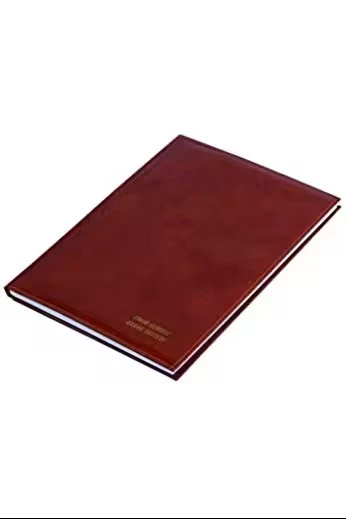 Altınyıldız Yayınları ALTIN YILDIZ 80 YAPRAK KARAR DEFTERİ SUNİ DERİ AÇIK KAHVE ürün görseli