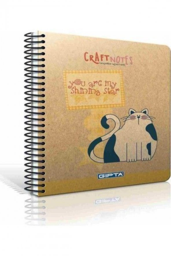 Gıpta Craft Notes A4 100 Yaprak Düz Sert Kapak Bloknot ürün görseli